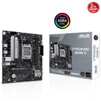 ASUS PRIME B650M-R AMD  AM5 DDR5 7200 HDMI 2xM2 USB3.2 mATX III AURA RGB 2.5Gbit LAN - 1